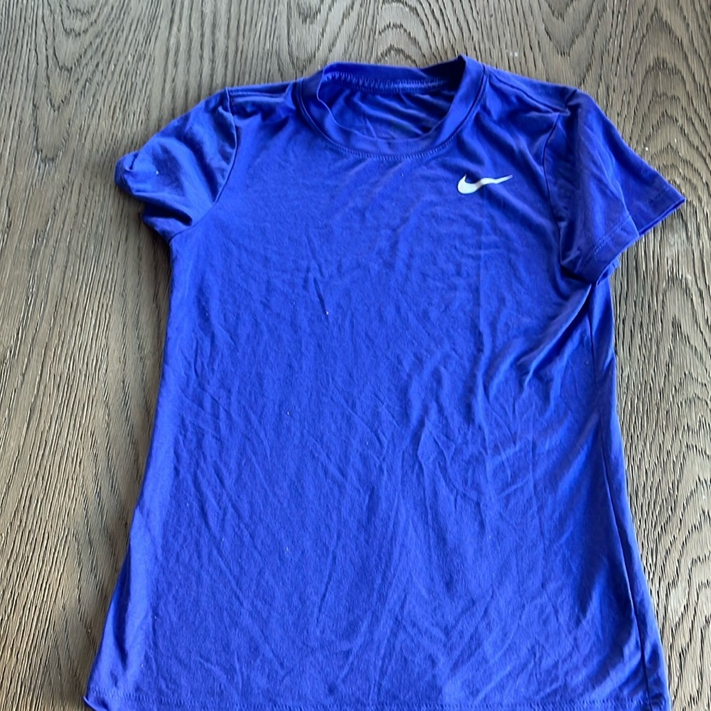 Nike Legend Veneer Women's Dri-Fit Crewneck Fitness T-Shirt Tee,X-SMALL